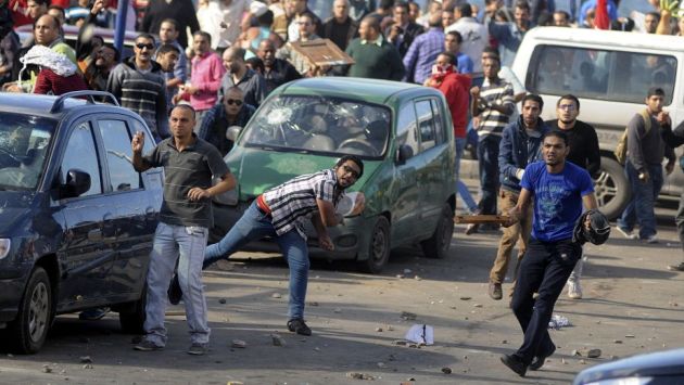Protesta. Manifestaciones similares a las de la era Mubarak.