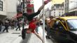 FOTOS: El ‘pole dance’ tomó por asalto las calles de Buenos Aires