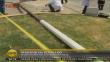 Callao: Mujer muere aplastada por poste de alumbrado público