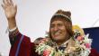 La popularidad de Evo Morales sube once puntos y se ubica en 59%