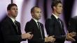Lionel Messi, Cristiano Ronaldo y Andrés Iniesta van por el Balón de Oro