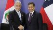 Ollanta Humala y Sebastián Piñera expresan respeto a fallo de La Haya