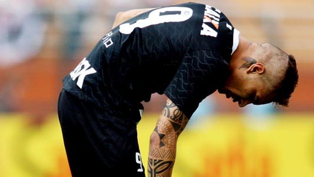 Preocupa el ‘9’. Corinthians viaja hoy a Mundial de Clubes. (Lancepress)