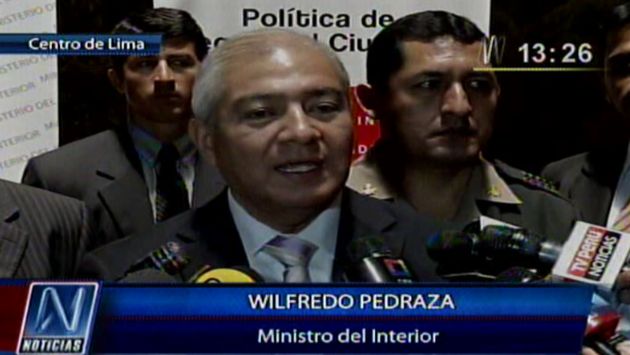 Pedraza se pronunció tras reunión con alcaldes. (Canal N)