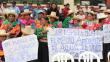 Lambayeque: Continúan protestas contra proyecto minero Cañariaco