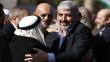 El líder de Hamas llega a la Franja de Gaza tras 45 años en el exilio