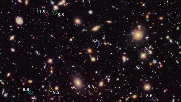 Aquí se pueden observar las galaxias. (NASA)