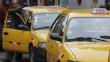 Municipio de Lima propone que los taxis independientes sean amarillos