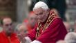 Benedicto XVI dice que aborto, eutanasia y bodas gay ponen en peligro la paz