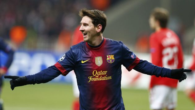 Lionel Messi lleva marcados 194 goles en la liga española, y en 2012 contabiliza 90 dianas en todas las competiciones. (Reuters)