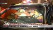 Miraflores: Joven chocó su vehículo contra taxi en la Costa Verde 
