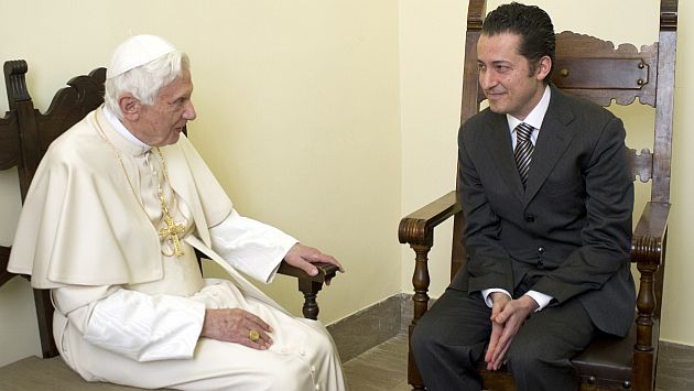 Benedicto XVI le comunica su perdón a Gabriele.  (Osservatore Romano/Reuters)