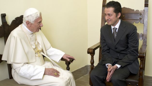 Pontífice visitó a Gabriele. (Reuters)