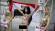 Bloguera egipcia se desnuda contra la Constitución de Mohammed Mursi
