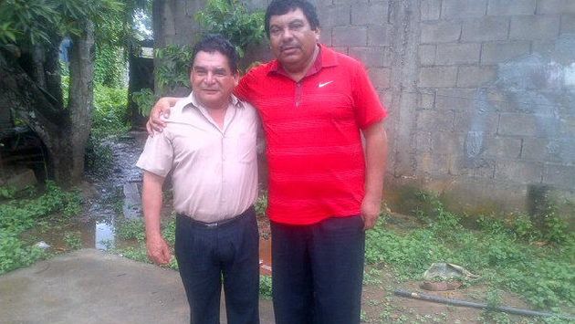 DUPLA DE ORO. Romero (izquierda) y su socio político, el titular de Madre de Dios, Jorge Aldazábal. (Difusión)