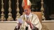 Cardenal Juan Luis Cipriani pide a los peruanos olvidar rencillas