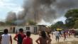 Piura: Incendio consume cerca de 80 viviendas en Sullana