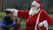 FOTOS: Papá Noel visitó a niños de todo el mundo