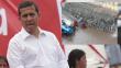 Ollanta Humala mostró su preocupación por problemas en Vía Parque Rímac