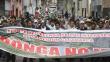 Cajamarca: Anuncian más protestas contra proyecto minero Conga desde enero