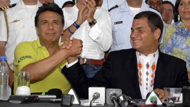 Primer presidente con licencia. (Presidencia de Ecuador)