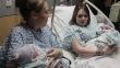EEUU: Hermanas gemelas dieron a luz el mismo día