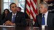 Barack Obama se inclina por republicano para secretario de Defensa
