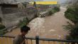 Río Rímac amenaza Lima por inacción de alcaldes