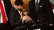 Lionel Messi se llevó el Balón de Oro por cuarta vez seguida
