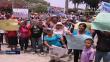 Decenas de personas protestan contra Luis Favre frente al Miraflores Park Hotel