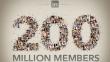 LinkedIn alcanzó los 200 millones de miembros
