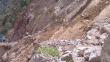 Dos personas mueren por deslizamiento en Cajamarca
