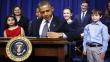 EEUU: Barack Obama firma 23 decretos para endurecer control de armas