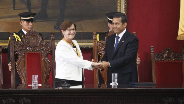 Vecindad política. Humala extiende la mano a Villarán en momentos que gestión edil es criticada. (Rochi León)