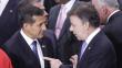 Ollanta Humala habló con Juan Manuel Santos sobre secuestro de peruanos