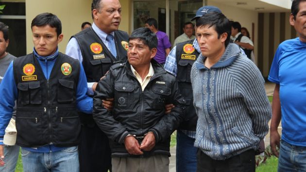 Joel Carbajal López (31) y Tomás Parimango Rojas (55) fueron capturados en su casa. (Randy Cardoso)