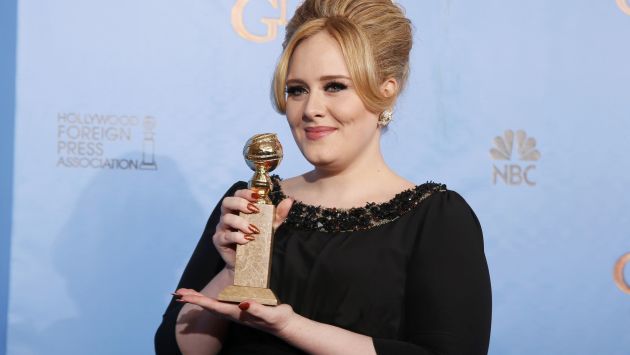 Adele ya consiguió un Globo de Oro gracias a Skyfall. (Reuters)