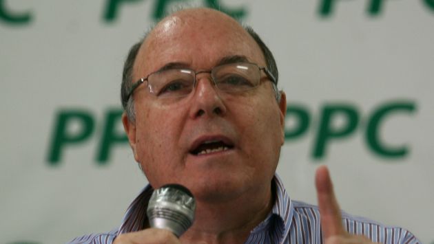 Castro fijó postura partidaria. (Rodrigo Málaga)