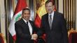 Mariano Rajoy pidió a los empresarios peruanos que “apuesten por España”