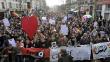 Francia: Miles se manifiestan a favor del matrimonio gay