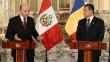 Ollanta Humala anuncia viaje a Rumanía
