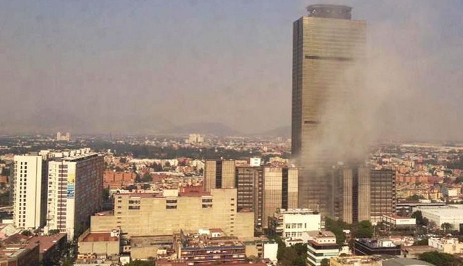La explosión ocurrió a las 3:45 p.m. hora de la ciudad de México. (Notimex)