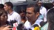 Ollanta Humala: “Nadine está fuera de peligro”