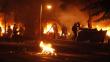 Egipto: Manifestantes lanzan bombas molotov contra palacio presidencial