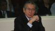 Proceso de indulto a Alberto Fujimori culminará a la "mayor brevedad"