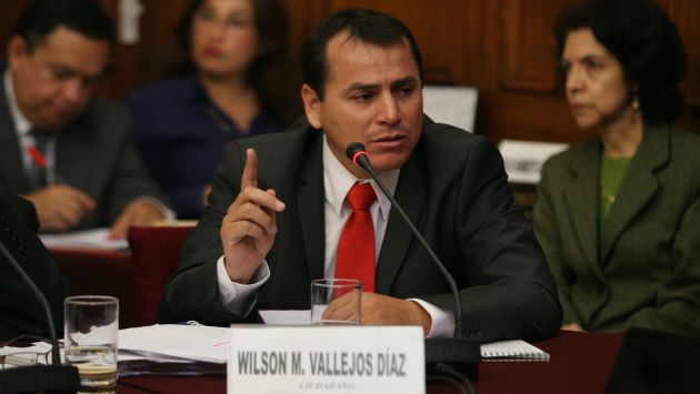 RELACIONES PELIGROSAS. Sus nexos con Gregorio Santos le siguen pasando factura a Wilson Vallejos. (Rodrigo Málaga)