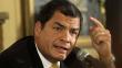 Rafael Correa suspende su campaña por la muerte de sus partidarios en mitin