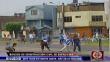 Violento enfrentamiento entre bandos de construcción civil en Santa Anita