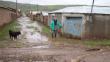 Ica: Intensas lluvias afectaron a más de 800 familias de Nasca 