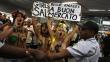 FOTOS: Activistas de Femen protestan en topless contra Carnaval de Río